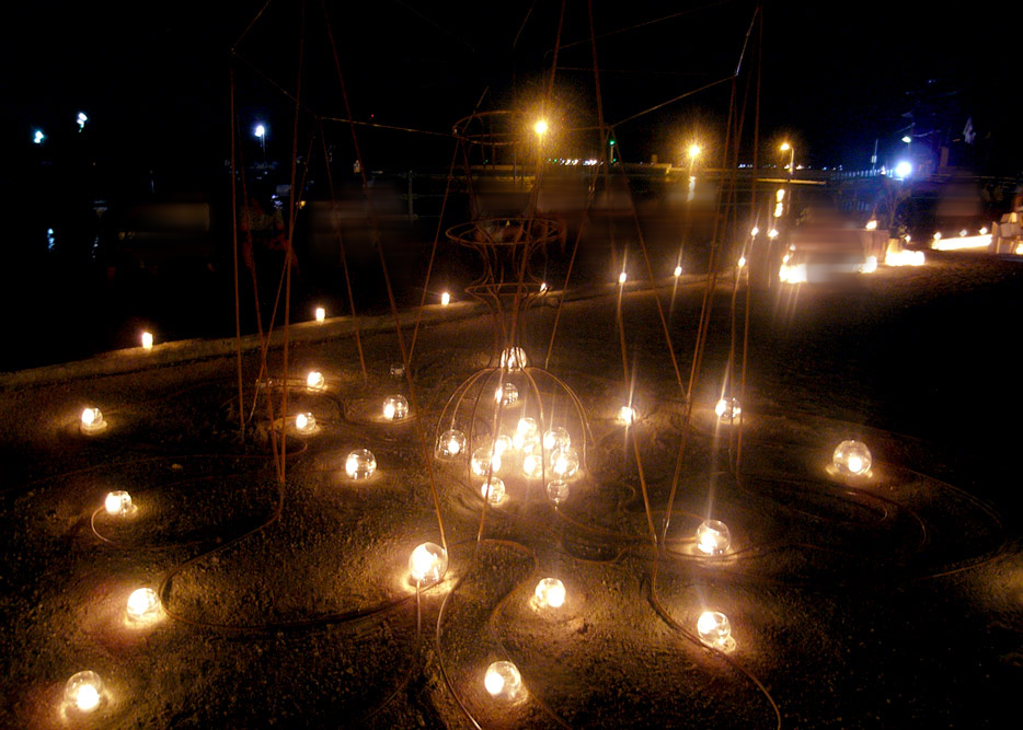 Candle night@Inujima_sum